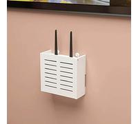 Boîte de rangement pour routeur WiFi sans fil, boîte de rangement murale WiFi pour salon, décoration murale créative pour le mur pour la maison, le bureau (D)