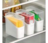 Boîte de rangement pour tranches de fromage 8/4/3/2/1 pièces, boîte de rangement pour tranches de fromage au réfrigérateur, boîte de rangement pour sachets de café et de thé, boîte de rangement pour s