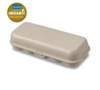 Boîte de rangement pour œufs EGGS TO GO 28 cm, pour 10 œufs, soleil du désert, Koziol