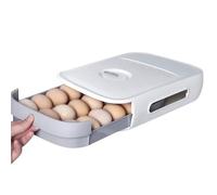 Boîte de rangement pour œufs pour réfrigérateur pour 21œufs,boîtes à œufs de cuisine,organisateur de panier à œufs,plastique blanc