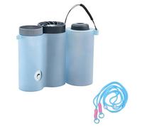 Boîte de rangement pour ventilateur Shark ChillPill FA022 avec lanière Bleu transparent