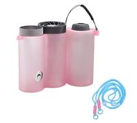 Boîte de rangement pour ventilateur Shark ChillPill FA022 avec lanière (rose transparent)