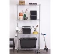 Boîte de rangement - PLAST TEAM - PROBOX RECYCLE - 32L - Plastique recyclé - Noir - Couvercle à clip