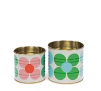 Boîte de rangement Rex London Daisy Mini (x2) Blanc 8x7,5 cm
