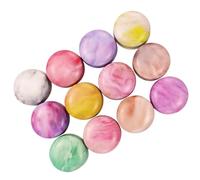 Boîte de Rangement Ronde 12 Pcs en Fer-Blanc pour Bijoux, Ambiance Noël | Lot de 12, Mini Coffret Créatif, Fermeture Soignée, Objets Ronds, Usage Fête, Boîte Claire