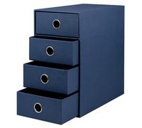 BOÎTE DE RANGEMENT S.O.H.O. Boîte à tiroirs quadruple Navy / 175 x 250 x 320mm 20cm à 50cm