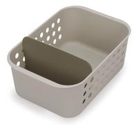 Boîte de rangement salle de bain EASYSTORE 70587 35 cm, écru, plastique, Joseph Joseph