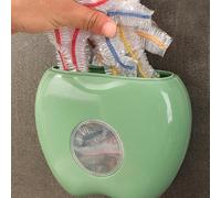 Boîte de rangement sans perçage Taille Unique,Boite de rangement + 1 paquet de 100 films plastiques,100 morceaux de film plastiquePolypropylène