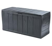 KETER SHERWOOD 270L Coffre de rangement 117 x 45 x 57,5 cm, anthracite 17198596