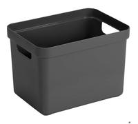 Boîte de rangement Sigma Home Box 18L gris anthracite