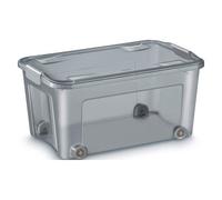 Boîte de rangement Smart Box 43 litres recy translucide