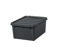 Boîte de rangement solide pour garage en plastique - 14 Litres