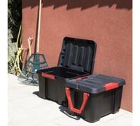Boîte de rangement STOCK'R, 120 litres, noir