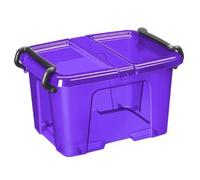 Boîte de rangement - Strata HW670H - 6 L - Ultra Violet - Plastique