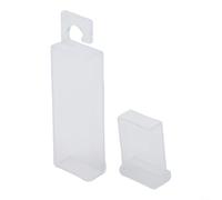 Boîte de rangement télescopique pour pièces à outils, boîte de rangement transparente avec 3 tailles pour perceuses et fraises, étui compact pour trier les accessoires, étui peu encombrant pour