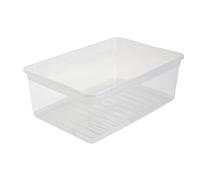 Boîte de rangement transparente spéciale vetements 11 litres