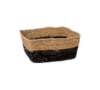 - Boîte de Rangement "Tressée" 31x31cm Noir