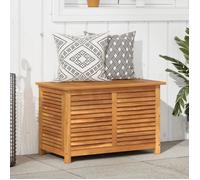 vidaXL Coffre de jardin avec fentes d'aération 90x50x56 cm bois massif acacia