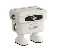 Boîte de rangement Wifi | Organisateur de bureau robot - Cache-routeur - Pour salon, chambre à coucher, étude, support TV, lieu de travail, centre de divertissement, console multimédia