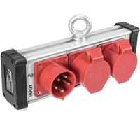 Boîte de répartition de puissance EUROLITE SAB-162 - 16 A 400 V distributeur d'énergie