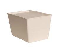 Boîte de stockage alimentaire avec couvercle Grooming Deluxe Blanc 7 L