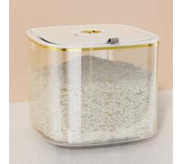 Boîte de Stockage de Riz Et Céréales, 10KG Conteneur Stockage Riz, Récipient De Stockage Alimentaire Hermétique, Sans BPA, Grande Boîte De Céréales, Boîte Multifonction pour Cereales, Pâtes, Farine