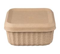 Boîte de stockage REDO 23,5 x 12 cm, set de 2 pc, marron, papier, Blomus