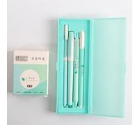 Boîte De Stylos Pointe 0,5 Mm, Encre Gel Noire, Couleur Rose/Menthe/Sakura, Fournitures Scolaires, Papeterie, Pour Fille