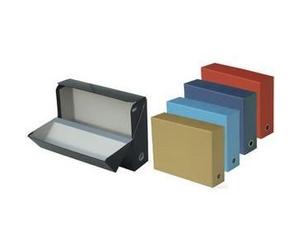 Boite de transfert - FAST - 34x25,5 cm - Vert foncé - Toile - Dos 9 cm
