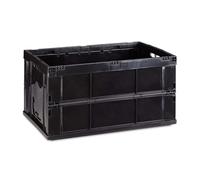 Relaxdays Lot de 10 boîtes de transport pliables