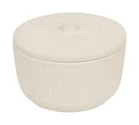 Boîte Déco en Céramique Sien 15cm Blanc