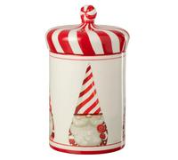 Boîte Déco en Dolomite Père Noël 26cm Rouge