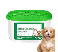 Boîte d'élimination des poils d'animaux et des puces,Purification de l'air - Boîte Purificatrice D'Air & Antipoussière - Pour maîtres de chiens, chambres, salon, cuisine,