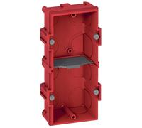 Boîte d'encastrement BATIBOX pour maçonnerie IP20 en plastique 2 postes ou 4 à 5 modules - LEGRAND - 080142