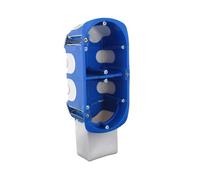 Boite d'encastrement double avec poche pour micromodule version appareillage - BLM