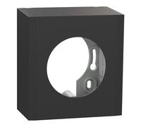 Boîte d'encastrement en saillie 1 poste Schneider Electric Odace noire 40mm