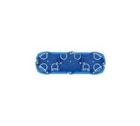 Boîte d'encastrement MULTIFIX PLUS bleu 3 postes - SCHNEIDER ELECTRIC - IMT35244