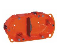 Boîte d'encastrement multimatériaux - profondeur 40 mm - 3 postes LEGRAND
