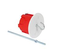 Boite d'encastrement - point au centre - pour plafond creux DEBFLEX