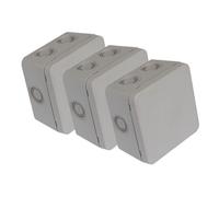 Boite dérivation IP54 85x85 lot de 3 DEBFLEX