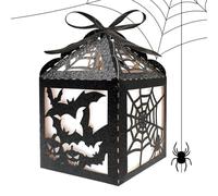 Boîte D'Halloween - Conteneurs De Friandises Effrayantes Pour Chauve-souris, Fournitures De Fête Effrayantes, Décoration De Boîte De Chocolat D'Halloween, Articles De Conteneurs Pour Étagères De Colla