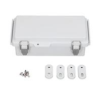 Boîte électrique étanche en ABS et acier inoxydable, boîtier de jonction IP67 pour l’extérieur, coffret électronique DIY avec supports et vis, idéal pour les projets de jardin et