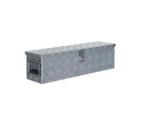 Boîte en aluminium 80,5 x 22 x 22 cm Argenté