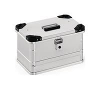 Boîte en aluminium L432xl335xH277mm 29 l avec fermeture à clapet et coins de gerbage