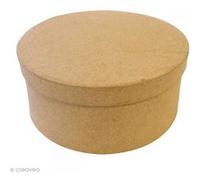 Boite - DTM - Ronde - Bois - 145 X 65 mm - Personnalisable