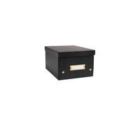 Boîte en Carton Taille moyenne Neo Deco A4+ - Noir
