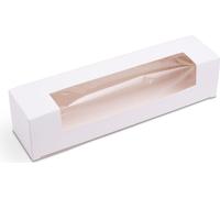 Boîte en papier pour macarons 20x4,5x4,5 cm 100 pièces.