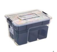 Boîte en plastique compartimentée 8L ""Samba"" - 5 five simply smart