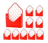 Boîte Enveloppe Pour Bouquet - Papier 23x8x35cm | Lot De 10 Pliable Élégante Saint-Valentin | Boîte De Composition Florale - Pour Roses Œillets Emballage Fleuriste
