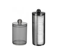 Boîte et Rangement Coton Tige Transparent en PET